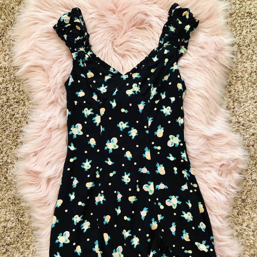 Free People Mini Floral Dress